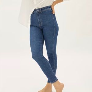 Everlane The Way-High Clean Front Skinny Jean.